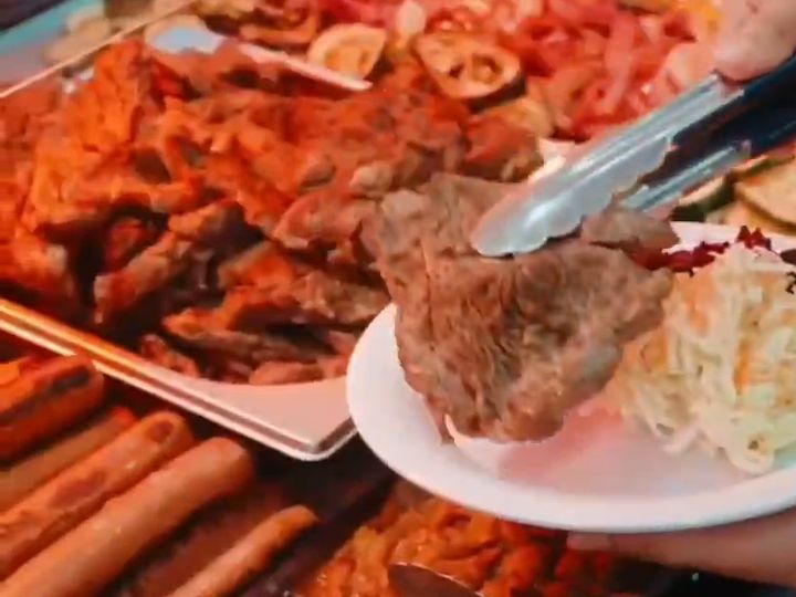 Platos del buffet