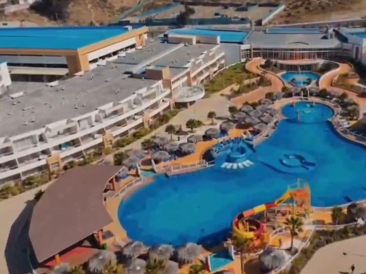 Vista aérea del resort Rosa Agustina Guanaqueros